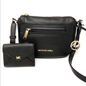 NWT Michael Kors Messenger & Wallet
